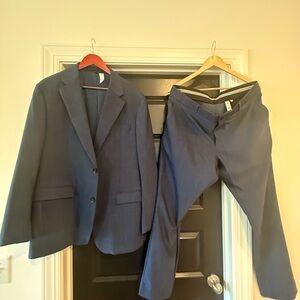 State And Liberty Athletic Fit Stretch Suite - Blue